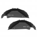 Hooke Road Jk Rear Inner Fender Liners Aluminum Wheel Well Liner For 2007-2018 Jeep Wrangler Unlimited 2 4 Doors 2pcs