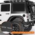 Hooke Road Jk Rear Inner Fender Liners Aluminum Wheel Well Liner For 2007-2018 Jeep Wrangler Unlimited 2 4 Doors 2pcs