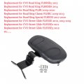 Waltyotur Motorcycle Front Driver Backrest Pad Detachable Rider Replacement For Touring Cvo Road King Street Glide Electra
