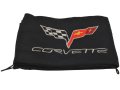 2005-2013 Corvette Rear Window Cargo Shade Luggage Cover Coupe Black W C6 Logo