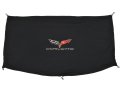 2005-2013 Corvette Rear Window Cargo Shade Luggage Cover Coupe Black W C6 Logo