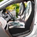 Zenwawa Watercolor Sasquatch Seat Cover For Car Trucks Universal Fit Automotive Protector With Back Pocket 2 Set