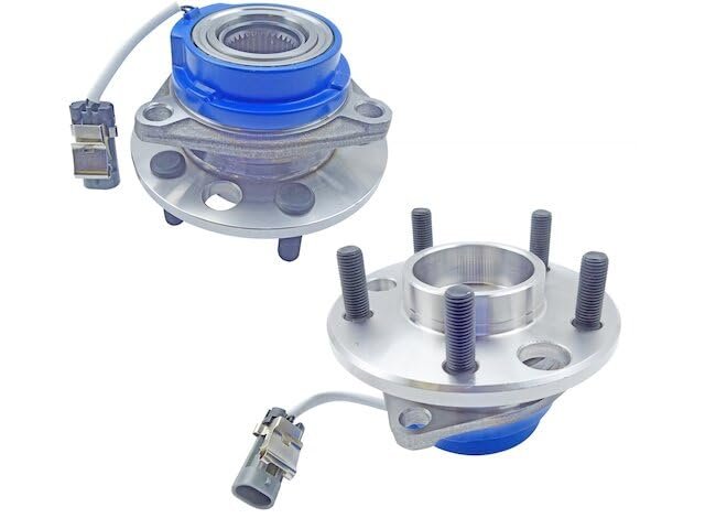 Front Wheel Bearing Hub Assembly Set Of 2 For 1992 To 1999 Pontiac Bonneville Position Fits With 4 Abs