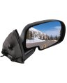 Right Side View Mirror For 2003 To 2007 Chevy Silverado 1500 Manual Fold Heated Turn Signal Power Adjustment Led Black Smooth 
