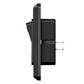 Leisure Led Modern Quadruple Spst On-off Switch With Bezel 12-volt For Rv Trailer Camper Label Sticker Black