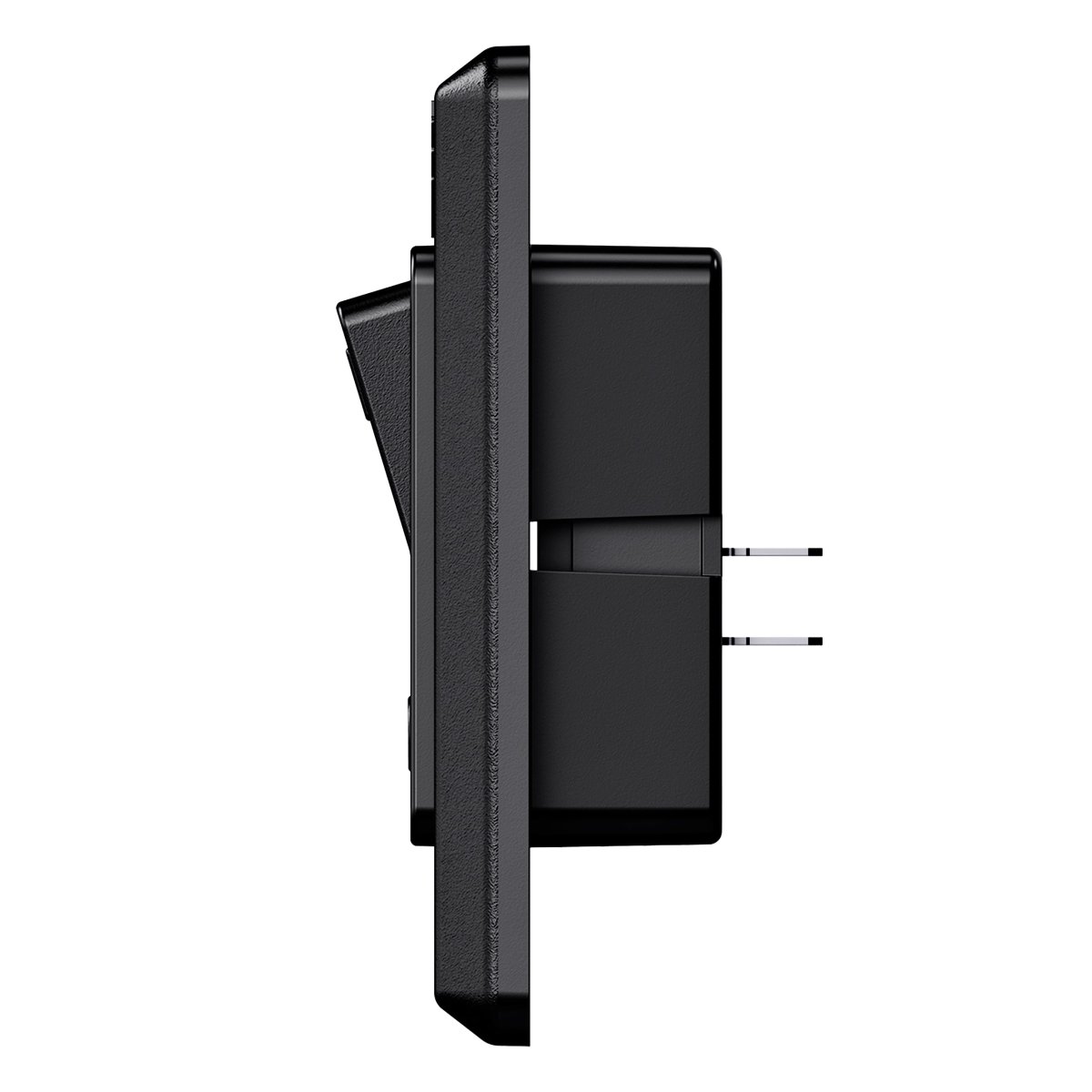 Leisure Led Modern Quadruple Spst On-off Switch With Bezel 12-volt For Rv Trailer Camper Label Sticker Black