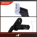 A-premium Abs Wheel Speed Sensor Compatible With Hyundai Models Santa Fe 2007-2012 Rear Driver And Passenger Side 2-pc Set