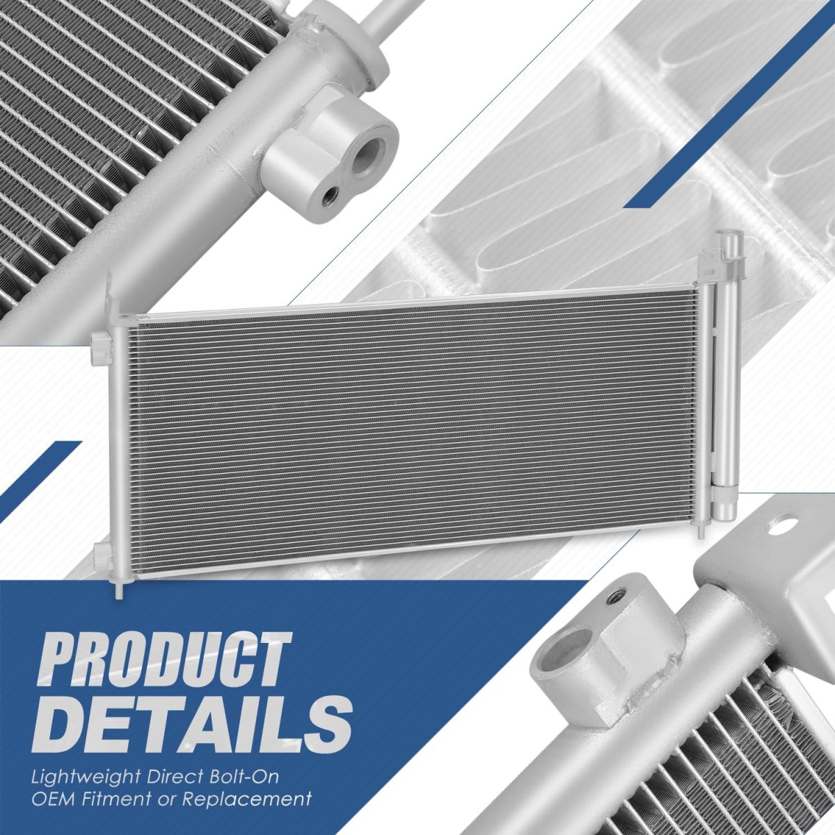 Air Conditioning Ac Condenser For Lexus Nx300h 2015-2021 Aluminum Replacement Dpi 4892 Lx3030132