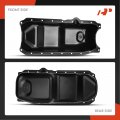 A-premium Engine Oil Pan Sump With Drain Plug Compatible Gm Small Block V8 Or Mercury 809910 Sierra 18-0612