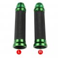 Flypig 7 8 Left Grip And 1 Right Motorcycle Handlebar Grips Racing Cnc Aluminum Soft Rubber For Honda Yamaha Suzuki Kawasaki