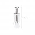 Uxcell 2pcs Toilet Top Cover Lid Seat Fixings Hinge Bolt Screws For Mounting Hinges Replacement Parts Kit
