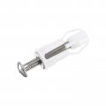 Uxcell 2pcs Toilet Top Cover Lid Seat Fixings Hinge Bolt Screws For Mounting Hinges Replacement Parts Kit