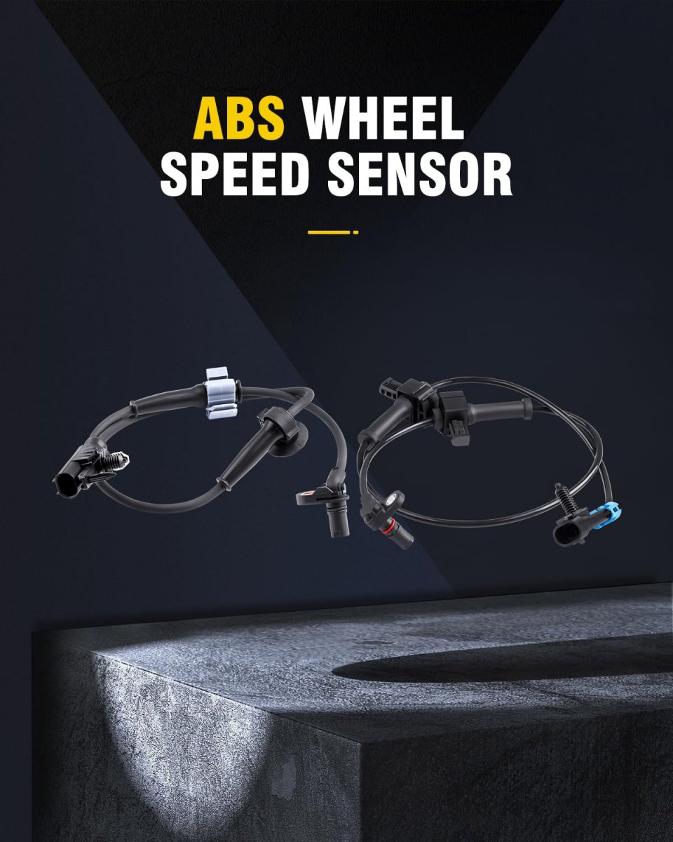 Abs Sensor Rear Left Right Wheel Speed Sensors Fit For 2007-2013 Chevy Silverado 1500 Gmc Sierra Als1757 Als1465 Pack Of 2