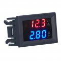 Multimeter Panel 0 28in Led Digital Tube 3 Ranges Meter Scope Dc 0v 100v Voltmeter Ammeter With Guide Line For Wiring Circuit