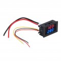 Multimeter Panel 0 28in Led Digital Tube 3 Ranges Meter Scope Dc 0v 100v Voltmeter Ammeter With Guide Line For Wiring Circuit