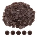 Screw Cap Covers 158pcs 17mm Plastic Self-lock Nut Decoration Cover For Phillips Cam Fitting Self-tapping Dark Coffee 