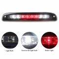 Tresound For 1997-2010 Dodge Dakota Led Bar 3rd Third Tail Brake Light Rear Cargo Lamp High Mount Stop Chrome Housing Smoke