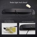 Tresound For 1997-2010 Dodge Dakota Led Bar 3rd Third Tail Brake Light Rear Cargo Lamp High Mount Stop Chrome Housing Smoke