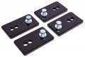 Jegs 78744 Seat Relocation Bracket Set Of Four Includes Hardware 