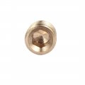 Uxcell Brass Hex Socket Pipe Fitting 1 8bsp Male Thread Hose Adapter Connector For Garden Pneumatic Solenoid Valve 8pcs