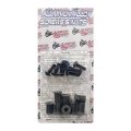 Yana Shiki Ynskws1128 Black Replacement Style Universal Fit Windscreen Screw Kit 