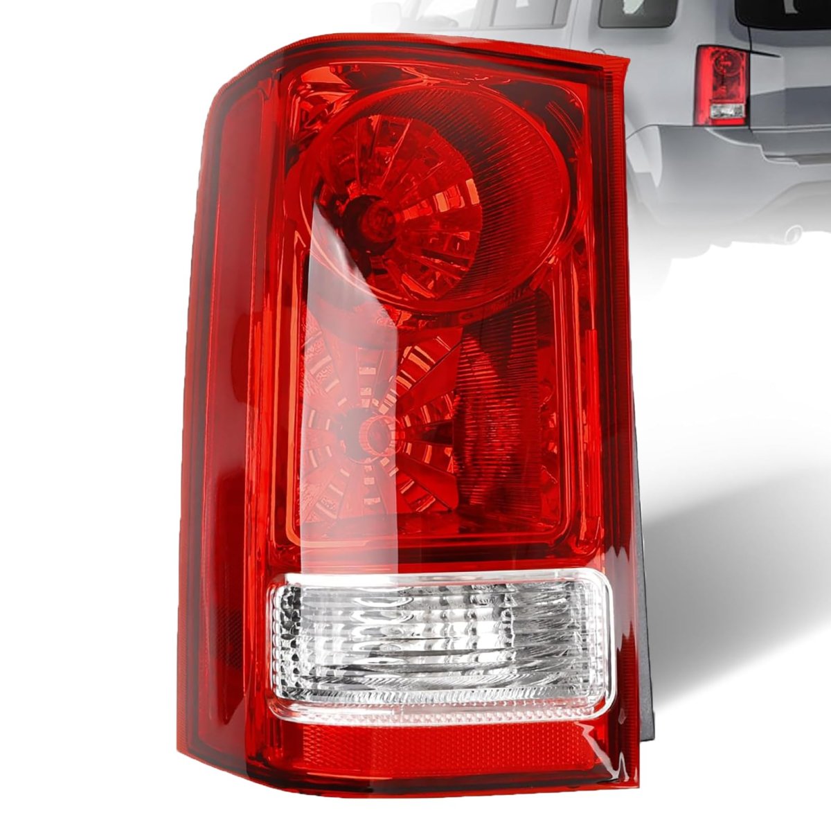 Tail Light Assembly For 2009 2015 Honda Pilot Driver Side Lh Rear Lamp With Bulb And Wiring Harness Replaces 33550-sza-a01