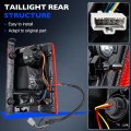 Tail Light Assembly For 2009 2015 Honda Pilot Driver Side Lh Rear Lamp With Bulb And Wiring Harness Replaces 33550-sza-a01
