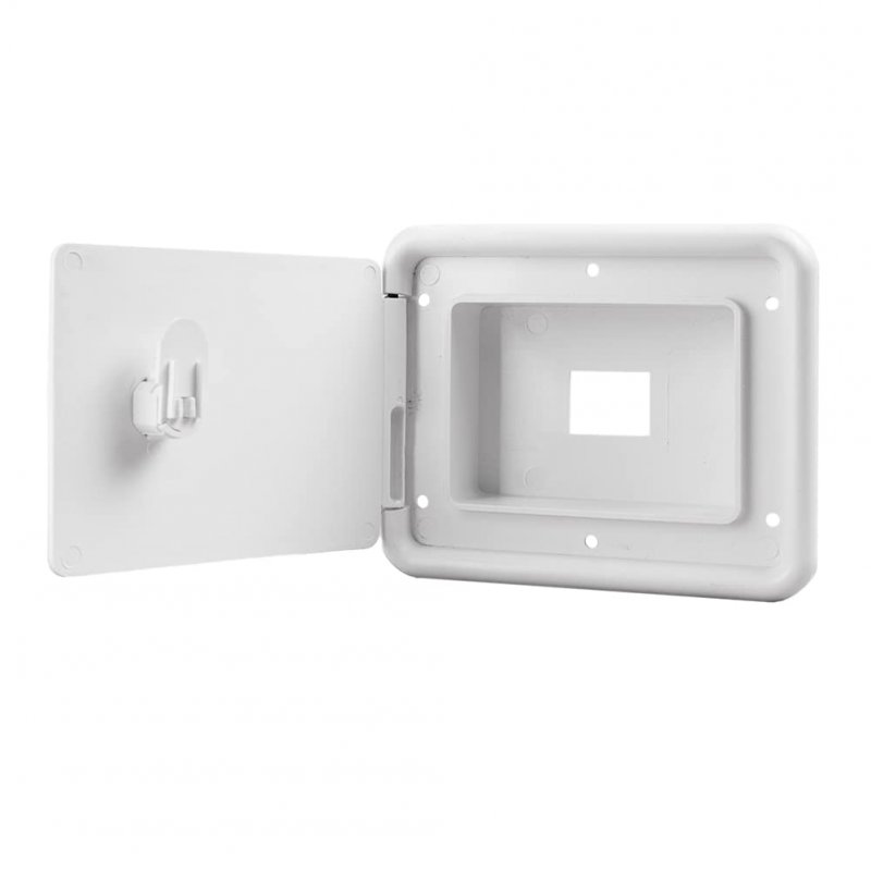 Toughgrade Rv Camper Multi-purpose Hatch Square Hole Back Polar White Pn 94297 1