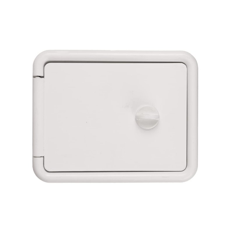 Toughgrade Rv Camper Multi-purpose Hatch Square Hole Back Polar White Pn 94297 1