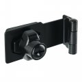 Alise Hasp Lock Right Angle 90a Door Hinge With Keys Clasp Latch Hinges Locks For Doors 3 Inch Black Chest Latches Without 