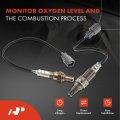 A-premium O2 Oxygen Sensor For Subaru Outback 2020 Legacy 2 5l Upstream Downstream 2-pc Set Replace 18129