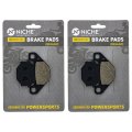Niche Brake Pad Set For Polaris 2021 Rzr 170 Efi Rear Organic 2 Pack