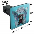 It S All About Faith Freedom Family Boots Dog Tow Trailer Hitch Cover Plug Insert
