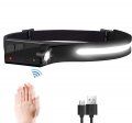Blackice Headlamp Rechargeable 5 Light Modes Headlight With Motion Sensor 230a Illumination Outdoor Waterproof Lightweight 