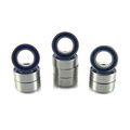 4x7x2 5mm Precision Ball Bearings Abec 3 Rubber Seals 10 Mr74-2rs-bu 
