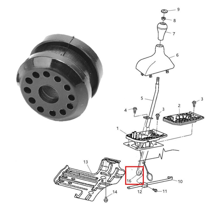 4 Sets 680789aa 68078975aa Transfer Case Shift Linkage Bushing Grommet For Dodge Ram 1500 2500 3500 4x4 4wd Includes 4 E Clips