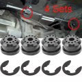 4 Sets 680789aa 68078975aa Transfer Case Shift Linkage Bushing Grommet For Dodge Ram 1500 2500 3500 4x4 4wd Includes 4 E Clips