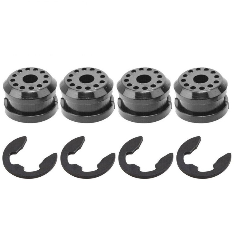 4 Sets 680789aa 68078975aa Transfer Case Shift Linkage Bushing Grommet For Dodge Ram 1500 2500 3500 4x4 4wd Includes 4 E Clips