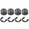 4 Sets 680789aa 68078975aa Transfer Case Shift Linkage Bushing Grommet For Dodge Ram 1500 2500 3500 4x4 4wd Includes 4 E Clips