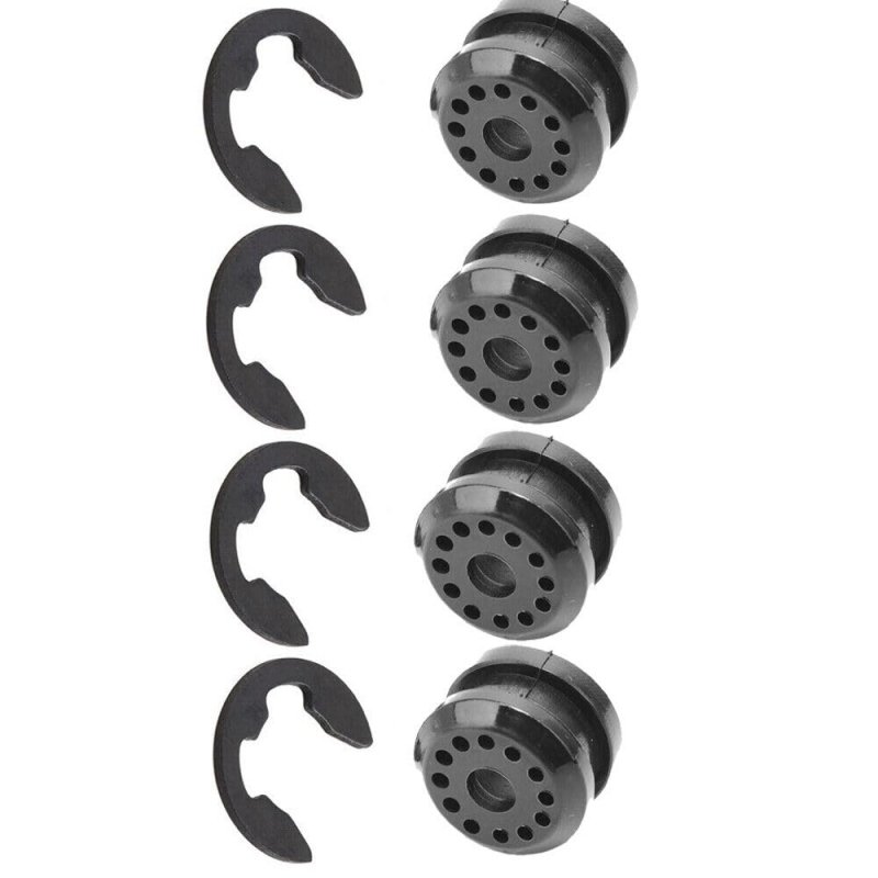 4 Sets 680789aa 68078975aa Transfer Case Shift Linkage Bushing Grommet For Dodge Ram 1500 2500 3500 4x4 4wd Includes 4 E Clips