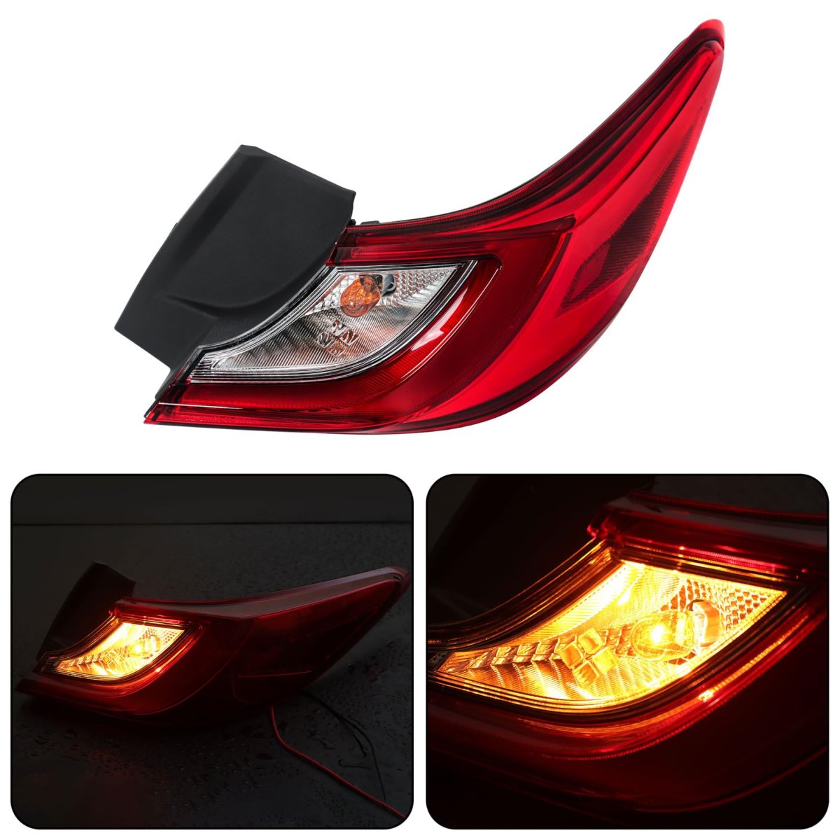 Rh Outer Tail Light Assembly Replacement For Toyota Camry Le Se 2025 Passenger Side 81550-a010