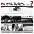 Cartist Suede Dash Mat For Mercedes Benz Glc 2016-2021 2022 Cover Nonslip Dashboard Protector Sunshade No Glare