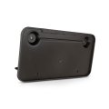 Front Bumper License Plate Bracket For Ford E 350 450 Super Duty 2003 To 2007 Painted Black Polypropylene And Glass Fiber 