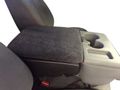 Auto Console Covers- Fits The Ford F-150 Truck 2015-2022 Center Armrest Cover Fleece Dark Gray 