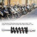 Motorcycle Spring Shock Absorber 200mm 1500lbs Bike Damper For Mountain Bikes Electric