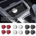 Shkalacar 4pack Cigarette Lighter Plug Cover Socket Cap Dustproof Car Universal Waterproof For Power Port Outlet-black