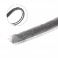 Uxcell Brush Weather Stripping 5m 16 4ft Card-slot Seal Strip Pile Weatherstrip Sweep Elastic For Door Window 7x6mm Wxh