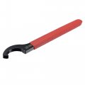 Uxcell C Hook Spanner Wrench Collet Chuck For 22-26mm Round Nut With Red Non-slip Handle