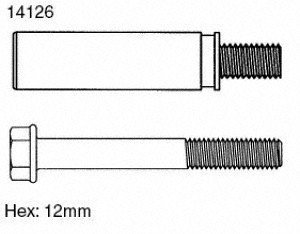 Carlson Quality Brake Parts 14126 Guide Pin Kit