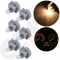 Ocpty 6pack Warm White T3 Neo Wedge Halogen Light Bulb Super Bright Instrument Panel Gauge Cluster Dashboard Bulbs